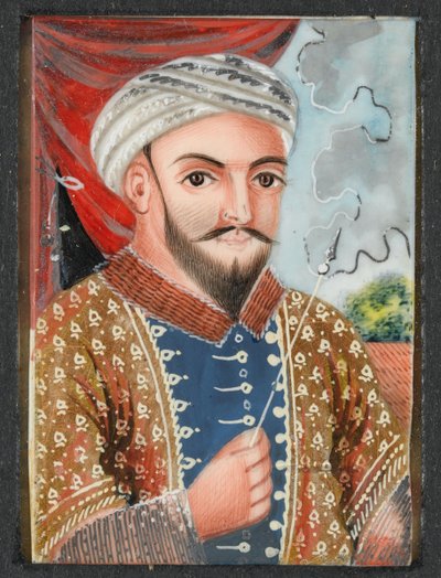 Akbar Khan, zoon van Dost Mohammed, heerser van Afghanistan door Unknown artist