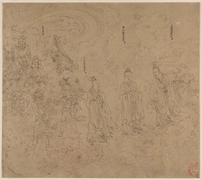 Album van Daoïstische en Boeddhistische Thema