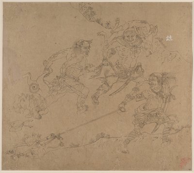 Album van Daoïstische en Boeddhistische Thema