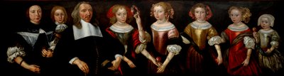 Schepen Crowle en zijn familie, ca. 1665 door Unknown artist