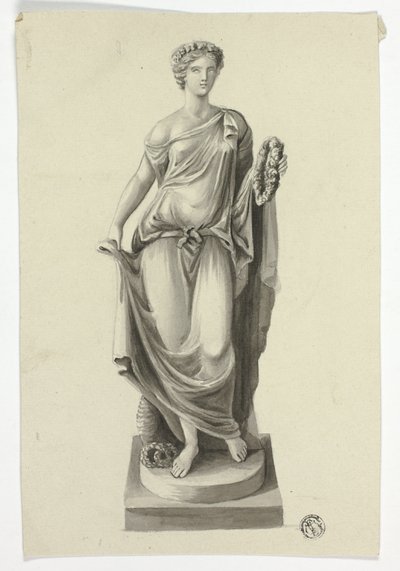 Allegorisch Figuur naar de Flora Farnese door Unknown artist