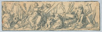 Allegorie van roem door Unknown artist
