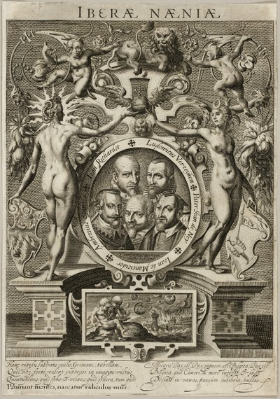Allegorie op de zinloosheid van vredesbesprekingen met Spanje door Unknown artist