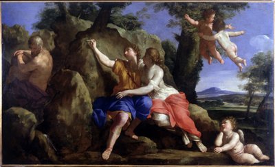 Angelique en Medore, anoniem door Unknown artist