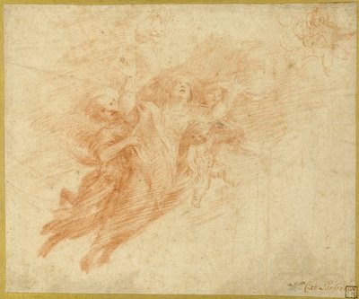 Hemelvaart van de Magdalena door Unknown artist
