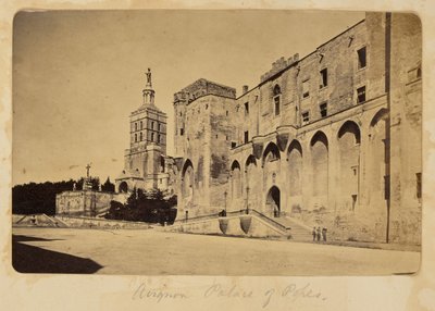 Avignon. Pausenpaleis door Unknown artist