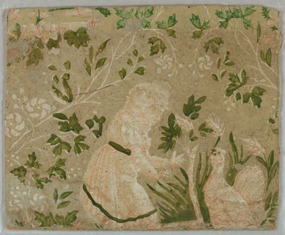 Bandbox fragment door Unknown artist