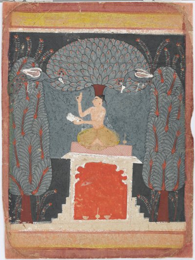 Bangal Ragini uit een Ragamala-serie door Unknown artist