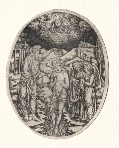 Doop van Christus door Unknown artist