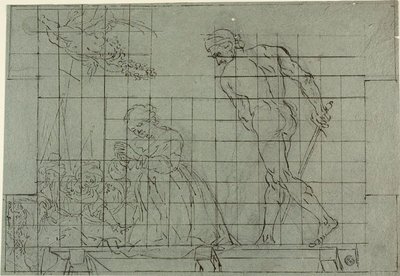 Onthoofding van een Vrouwelijke Heilige door Unknown artist
