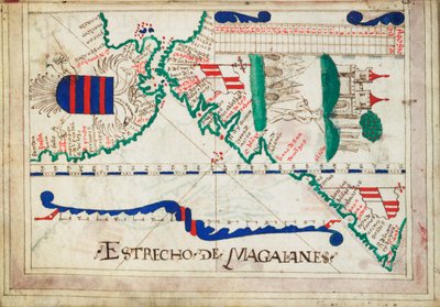 Gebonden in een atlas van vijfentwintig kaarten met diagrammen en tabellen. Portugees of Spaans. door Unknown artist