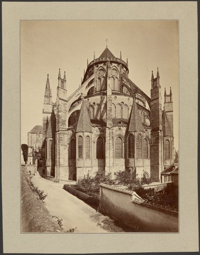 [Kathedraal van Bourges, Apsis]. door Unknown artist