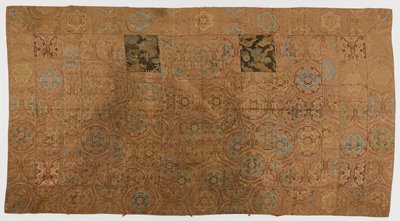 Brocade, Zijde. Een Boeddhistische Monnikspij, Gemaakt van Lapjes: Kesa door Unknown artist