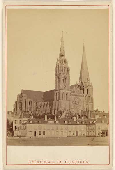 Cathedrale de Chartes door Unknown artist