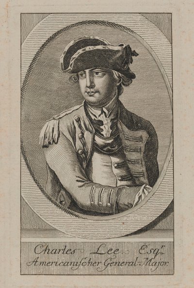 Charles Lee Esqr. Ameranischer General-Major door Unknown artist