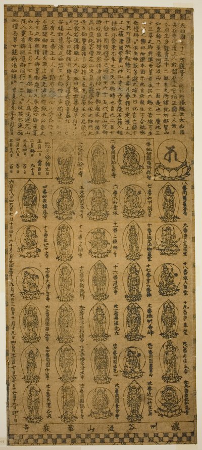 Charme van Tanigumisan Kegonji Tempel door Unknown artist