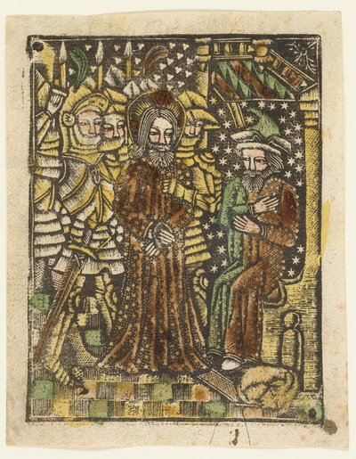 Christus voor Annas door Unknown artist