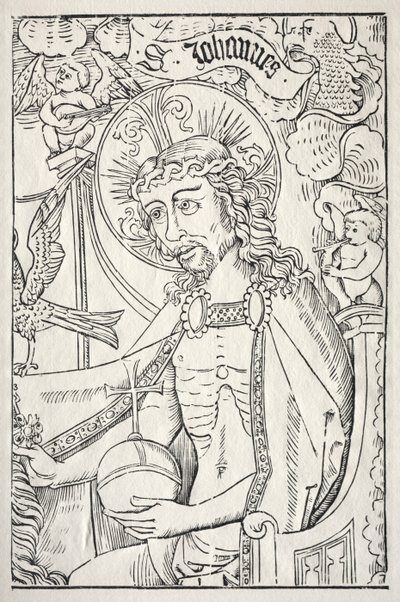 Christus in Halffiguur door Unknown artist