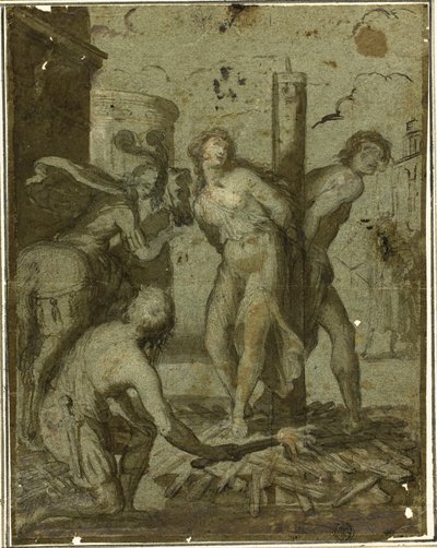 Clorinda redt Olindo en Sophronia door Unknown artist