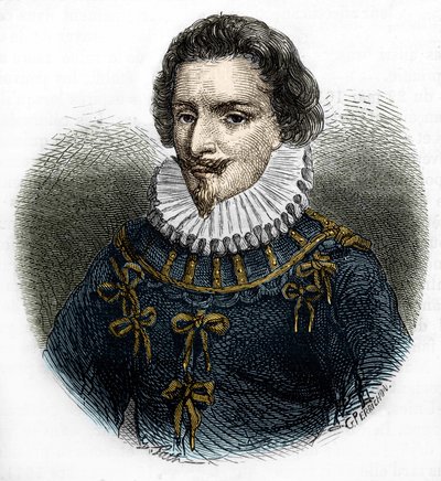 Concino Concini (1575-1617), Maarschalk van Ancre, avonturier en Italiaanse politicus door Unknown artist
