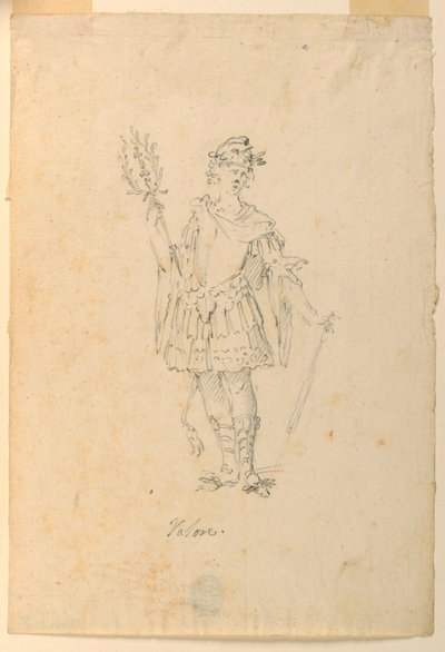 Kostuumontwerp: Moed voor een Ballet door Unknown artist