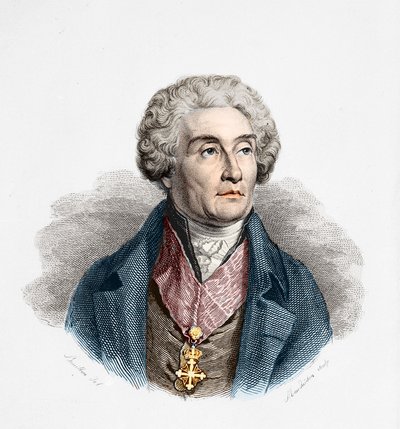 Graaf Joseph de Maistre (1753-1821), Franse politicus, schrijver en filosoof. door Unknown artist