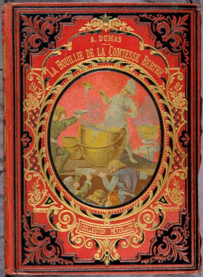 Omslag van het boek La Bouille de la comtesse Berthe door Alexandre Dumas, Hetzel collectie door Unknown artist