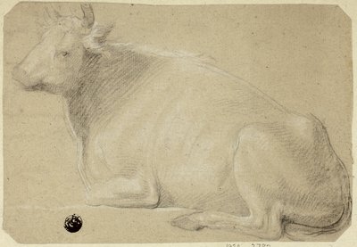 Koe op de lendenen door Unknown artist