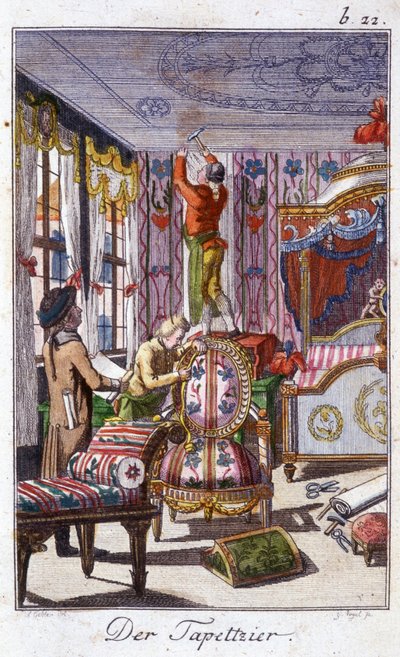Ambacht: de stoffeerder. In 