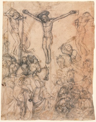Kruisiging met de Twee Dieven door Unknown artist