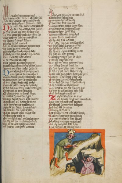 Daniëls redding uit de leeuwenkuil door Unknown artist