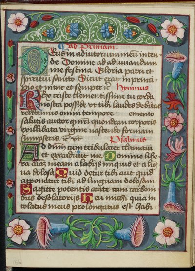 Versierde tekstpagina door Unknown artist