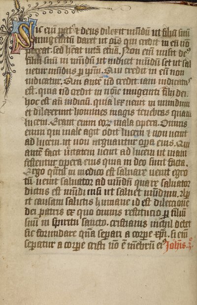 Versierde tekstpagina door Unknown artist
