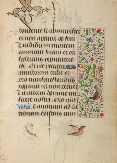 Versierde tekstpagina door Unknown artist