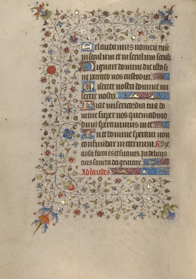 Versierde tekstpagina door Unknown artist