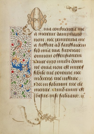 Versierde tekstpagina door Unknown artist