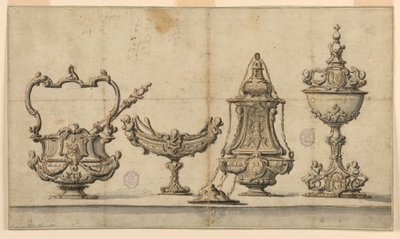 Ontwerp voor Kerkelijke Gereedschappen door Unknown artist