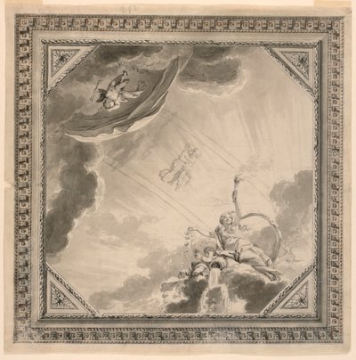 Ontwerp voor een Plafond door Unknown artist