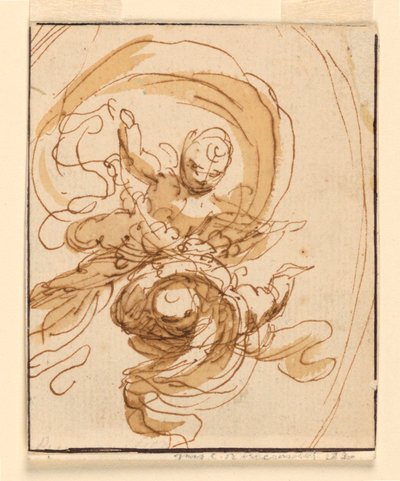 Ontwerp voor een beschilderde muur door Unknown artist