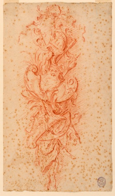 Ontwerp voor een Trofee van Wapens door Unknown artist