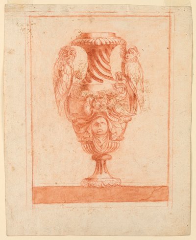 Ontwerp voor een Vaas door Unknown artist
