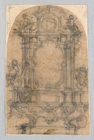 Ontwerp voor een altaar door Unknown artist