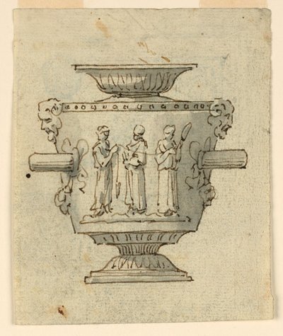 Ontwerp voor een Urn door Unknown artist