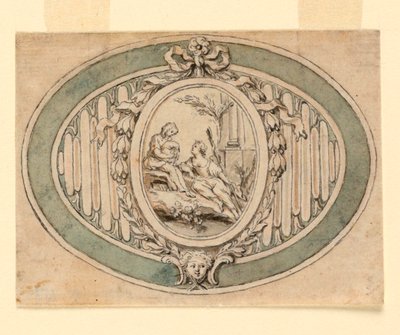 Ontwerp van deksel van patchdoos door Unknown artist