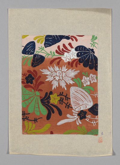 Ontwerp op papier door Unknown artist