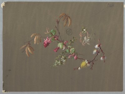 Ontwerpen voor Behang en Textiel: Bloemen door Unknown artist