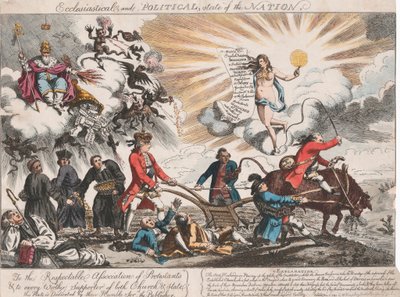 Kerkelijke en politieke staat van de natie door Unknown artist