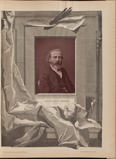 Édouard Frère door Unknown artist