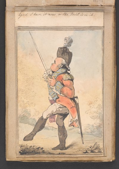 Egad ik heb het nu of de duivel zit erin door Unknown artist