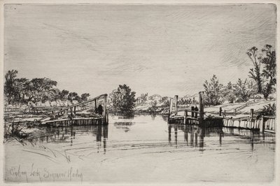 Egham Lock door Unknown artist